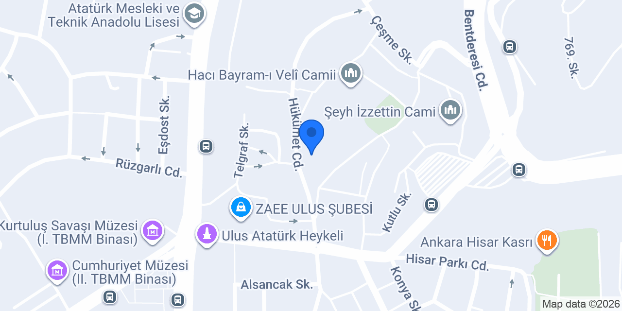 Melihşah turizm Hac & Umre konumu