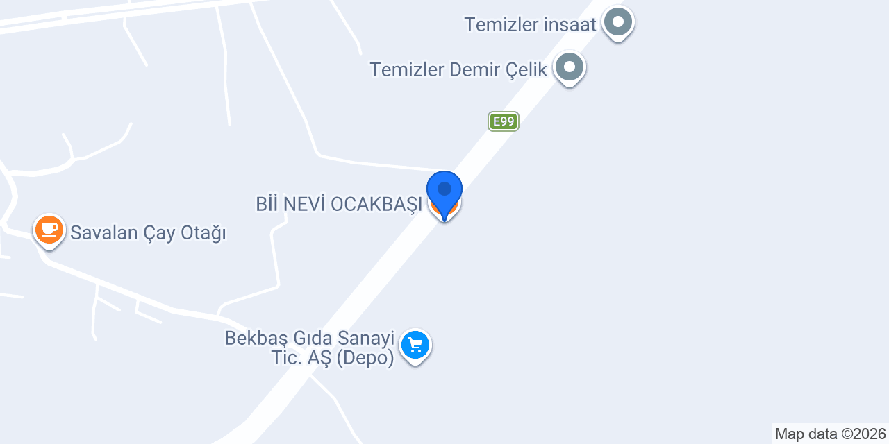 Bİİ NEVİ OCAKBAŞI konumu