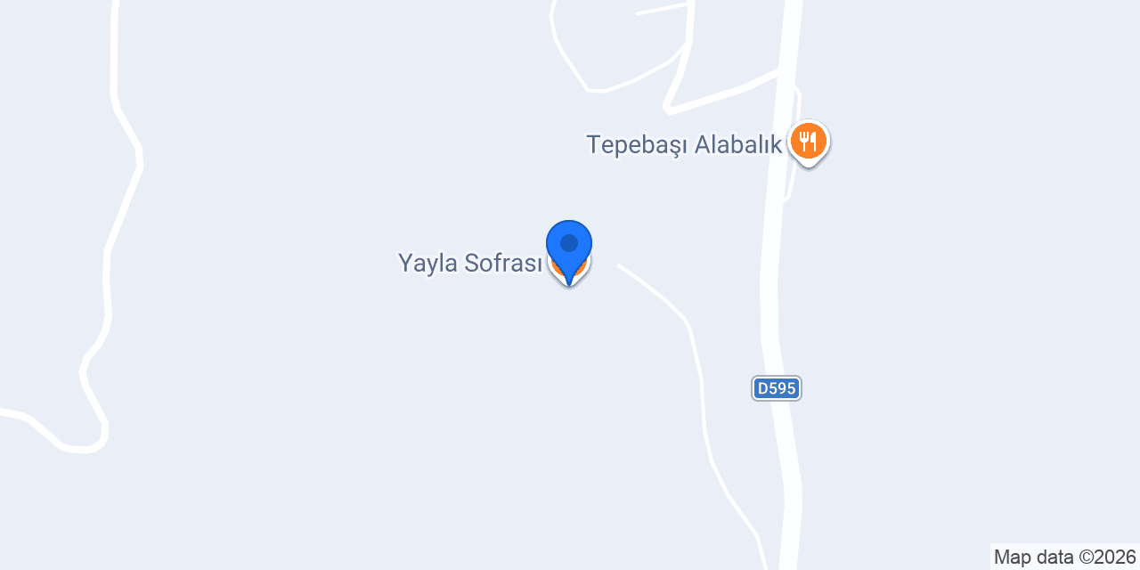 Yayla Sofrası konumu