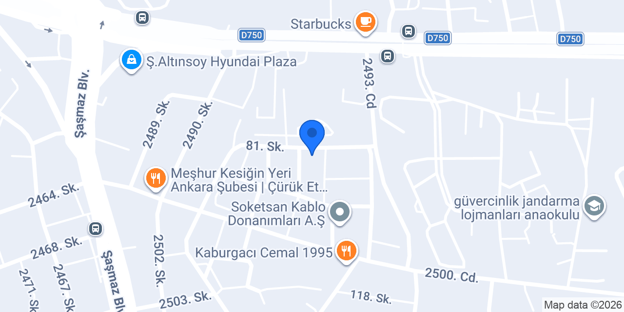 Salih Oto Kaporta konumu