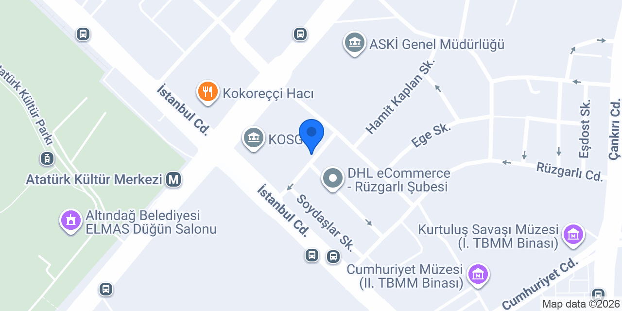 ELMALI konumu