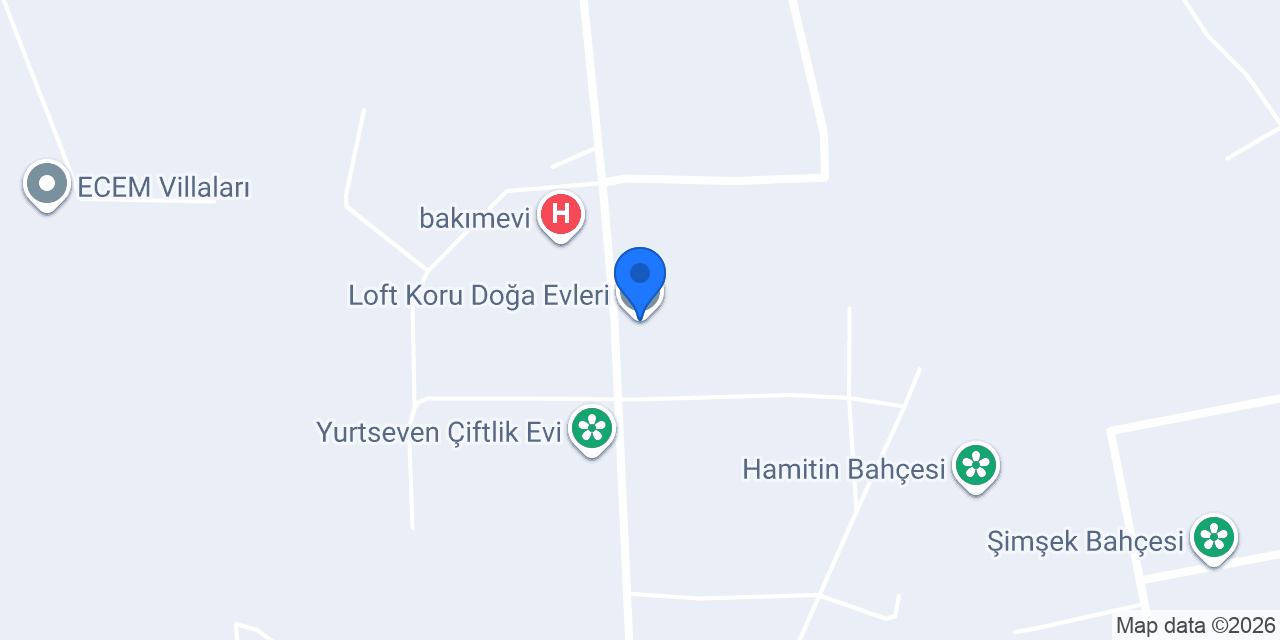 Loft Koru Doğa Evleri konumu
