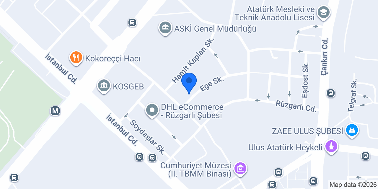 Arser Yapı Malzemeleri konumu