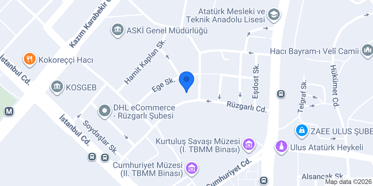 CSM GRUP YAPI - Ege Seramik - Bien Seramik - Vitra Seramik - Karo Metro - Etili Seramik - Kütahya Seramik - Yurtbay Seramik konumu