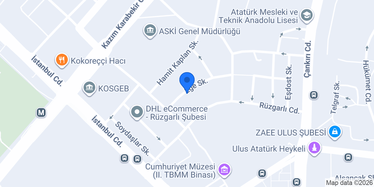 EyBa Dekorasyon konumu