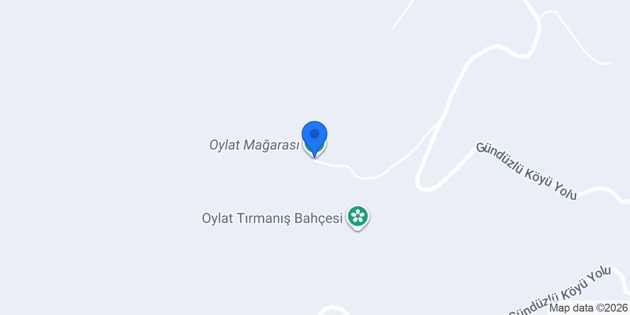 Oylat Mağarası konumu