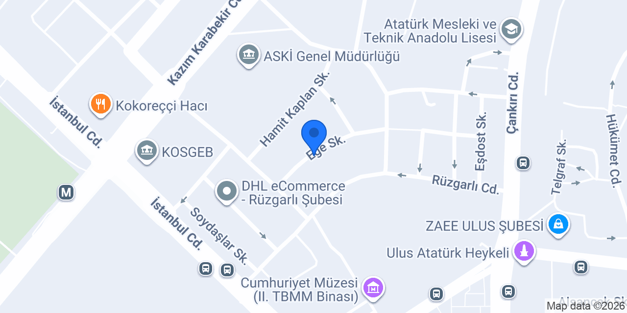 Yıldırım Islak Hacim Ekipmanları konumu