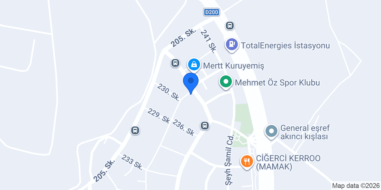 Bİ DÜNYA DONDURMA ÇİĞ KÖFTE konumu