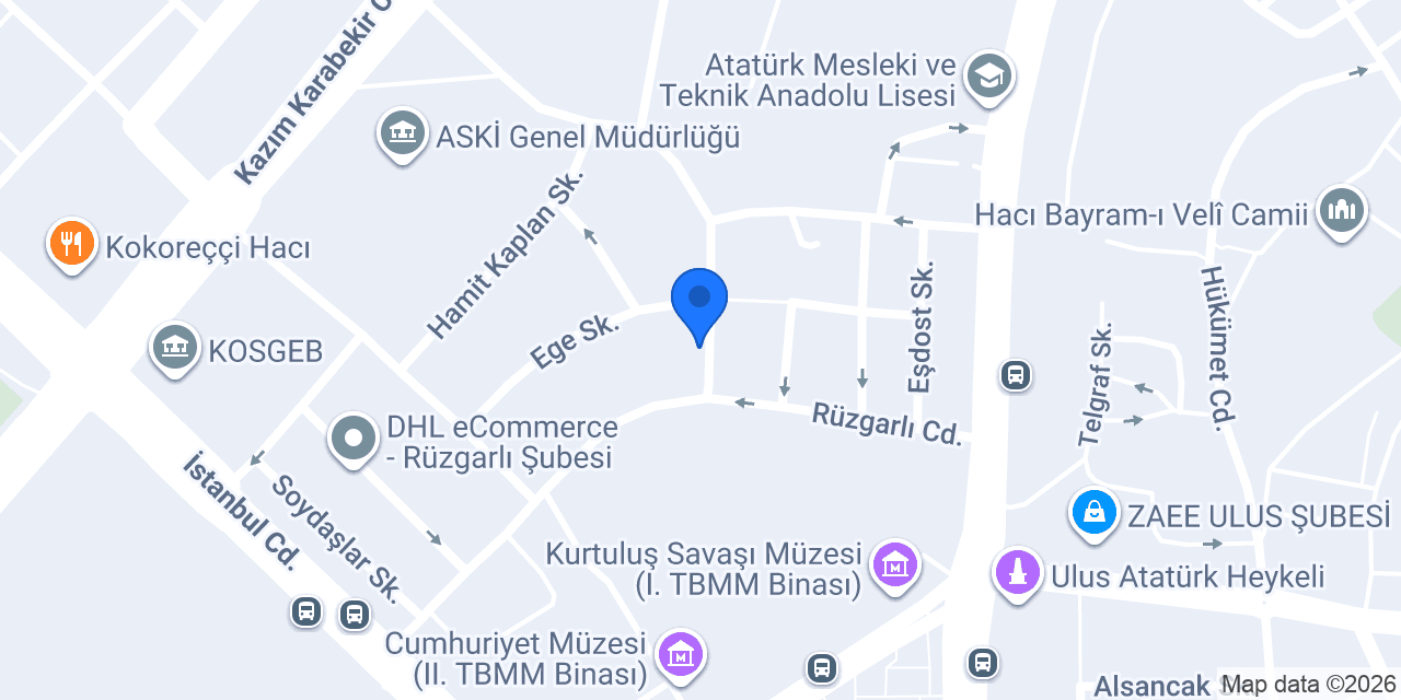Eral İnşaat Yapı Malzemeleri konumu