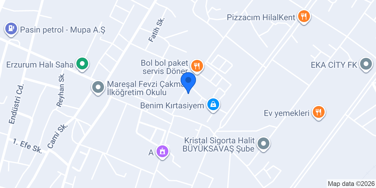 Efe Mobilya konumu