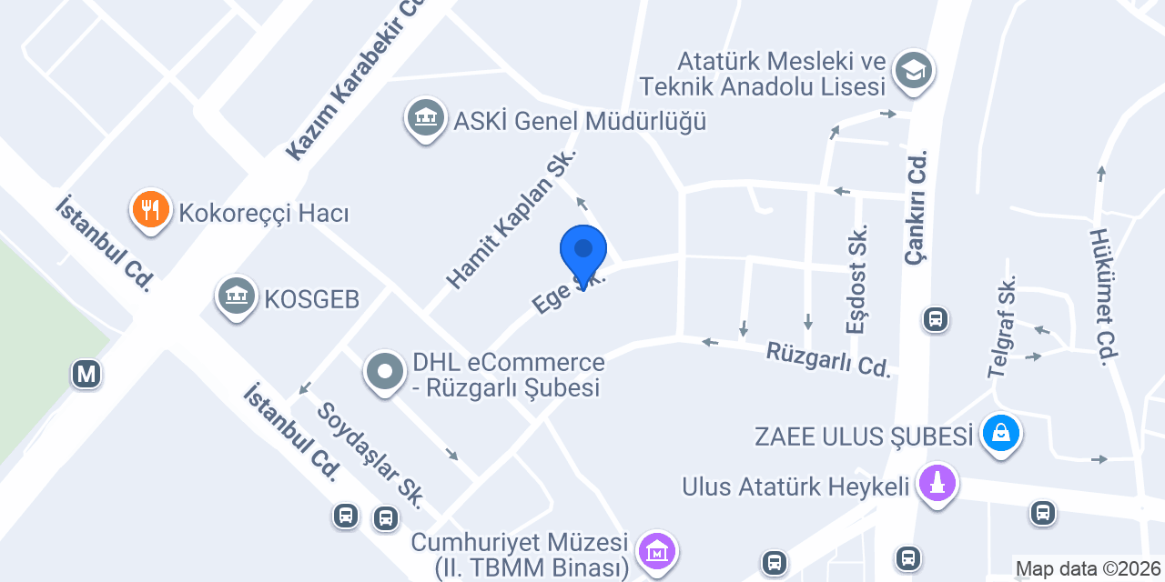 Çevik Grup Seramik konumu
