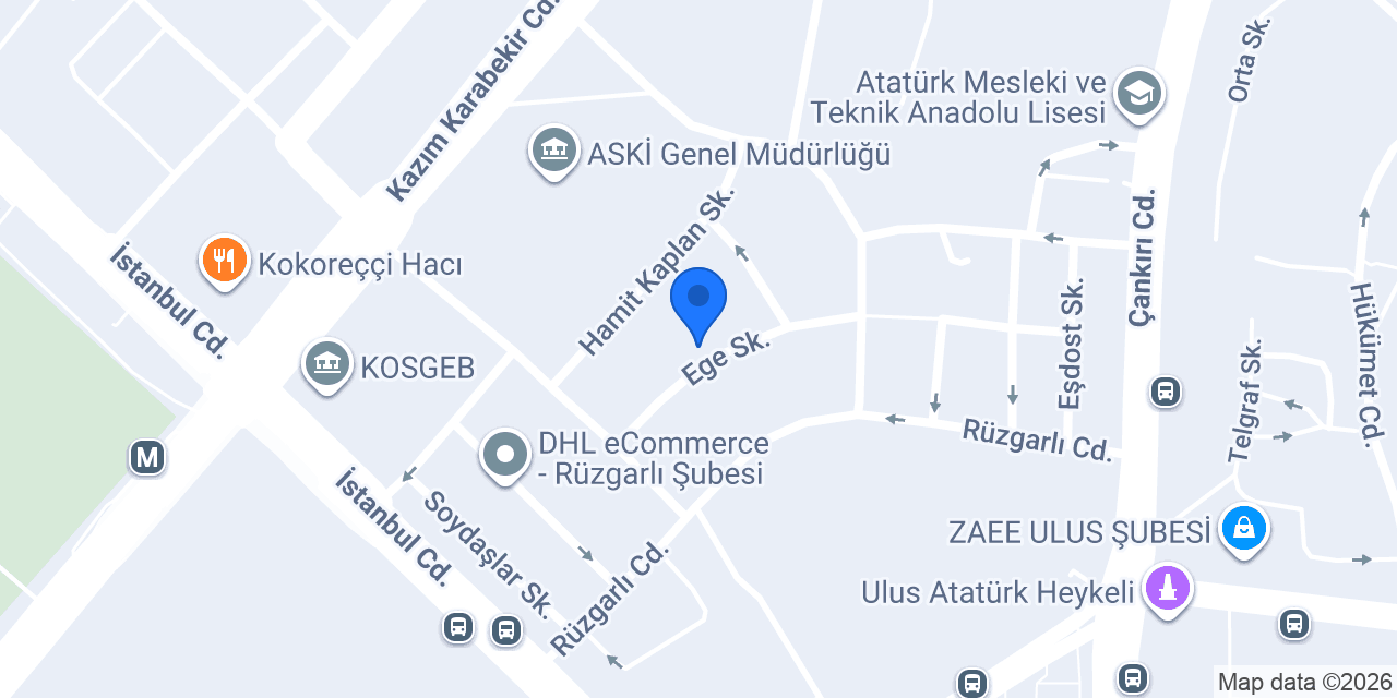 DURU TEKNİK TESİSAT MALZEMELERİ SAN. TİC. A.Ş. konumu