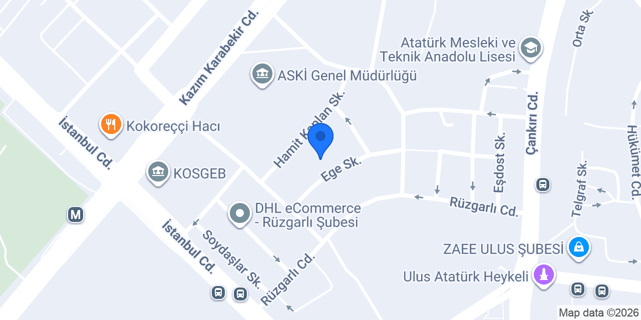 Ahmet Emre Hırdavat İnşaat konumu