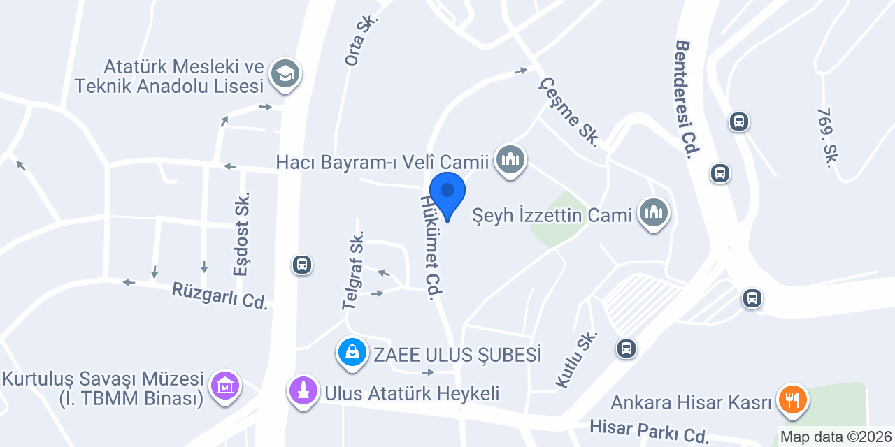 Özler Döner HacıBayram Şubesi konumu