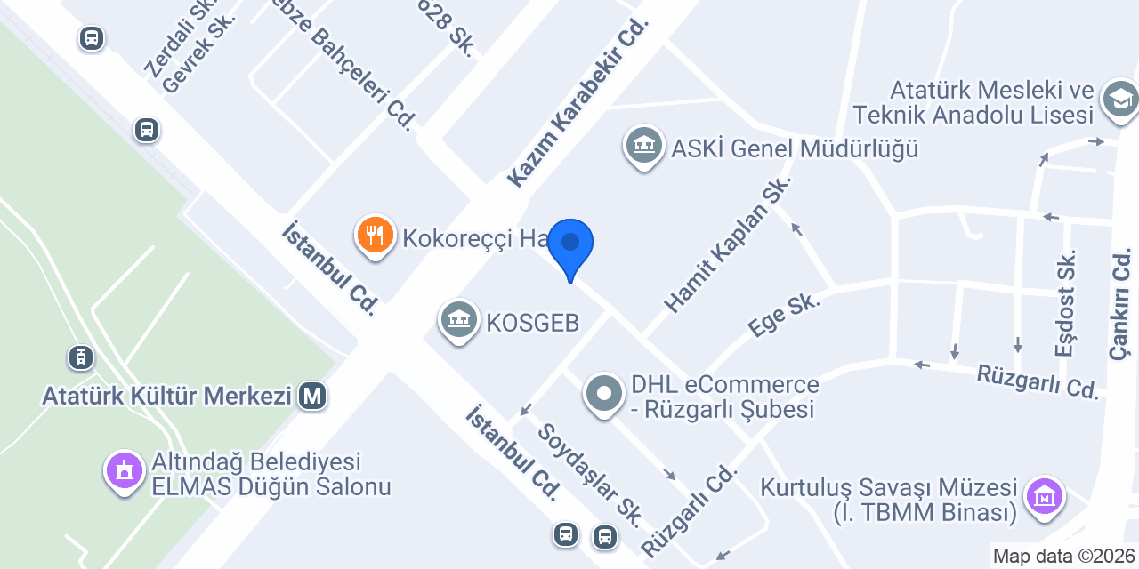 AKON SULAMA PEYZAJ İNŞ. LTD. ŞTİ. konumu