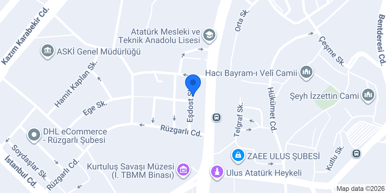 Yıldız Oyun & Okey Salonu konumu