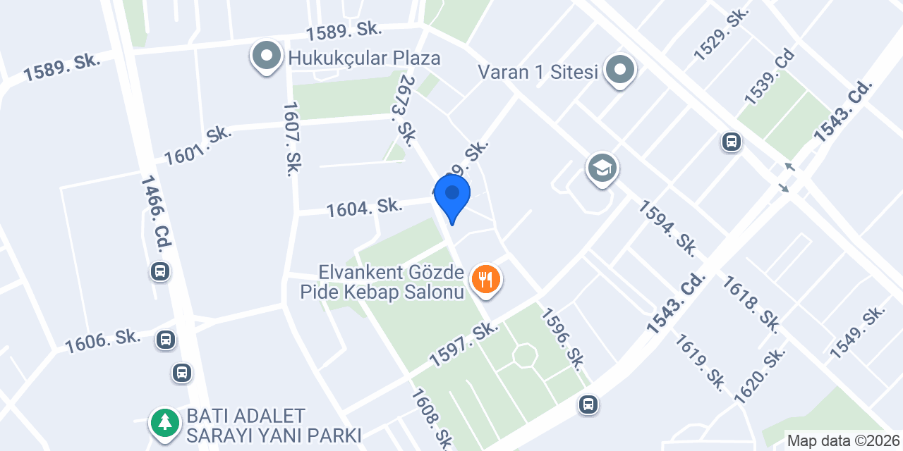 ÖZTÜRK ANAHTAR konumu