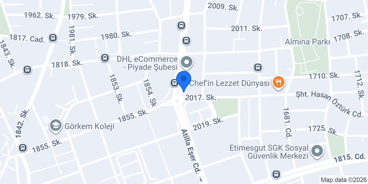 Aydemir Oto lastik ve AKÜ konumu
