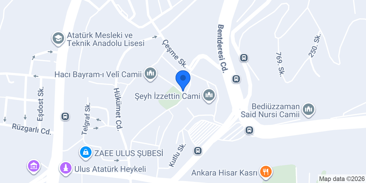 Zey ferace konumu