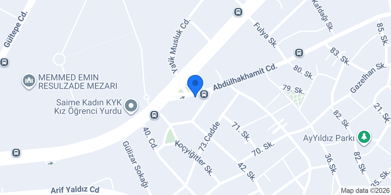 Ökkeşoğulları Mobilya konumu