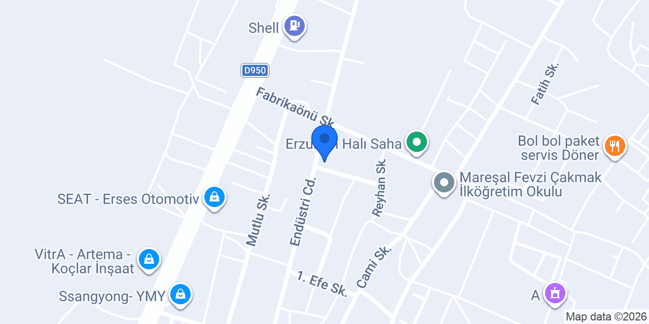 Elkasan çelik ve vinç konumu