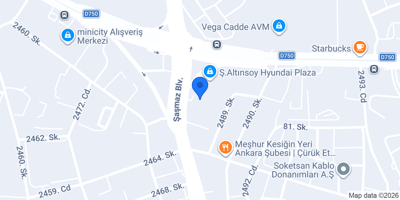 Tunalı Motorlu Araçlar konumu