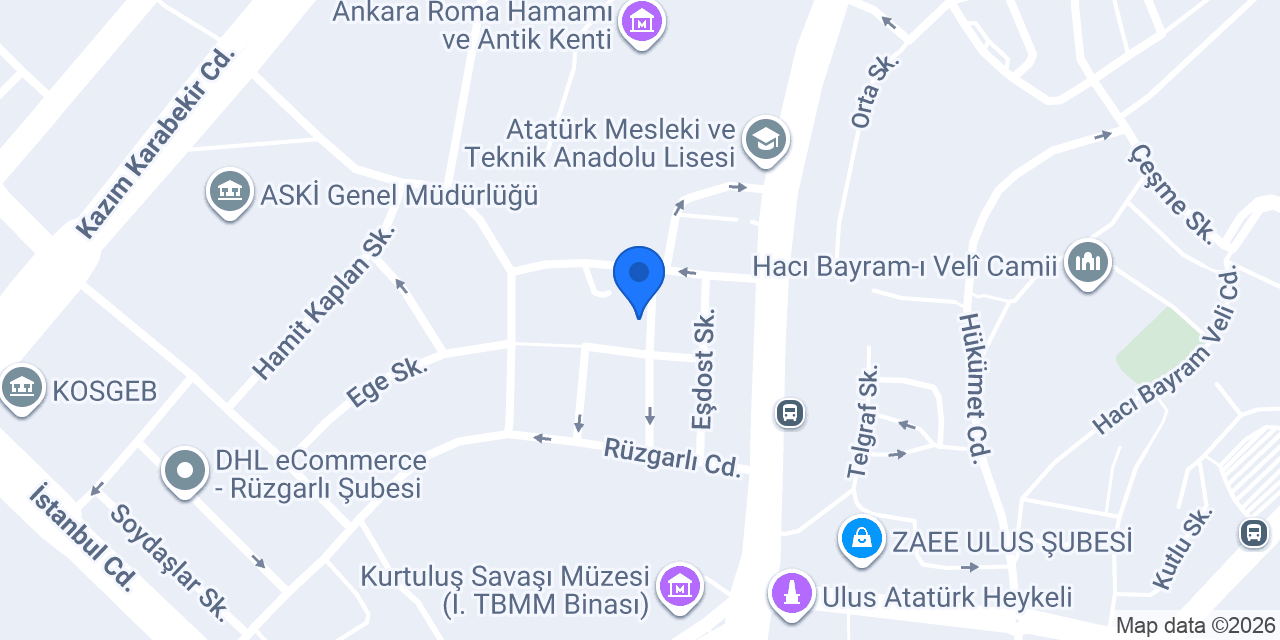 Şimşek Erkek Kuaförü konumu