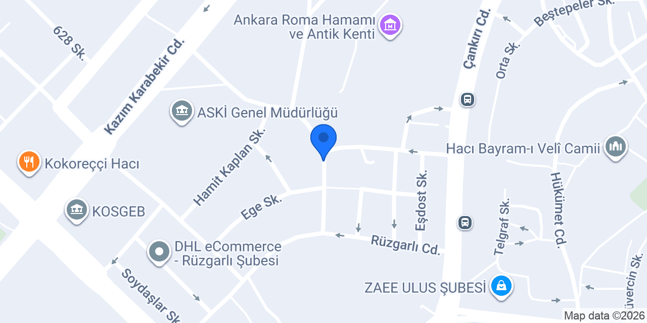 Yetiş Yapı Market konumu