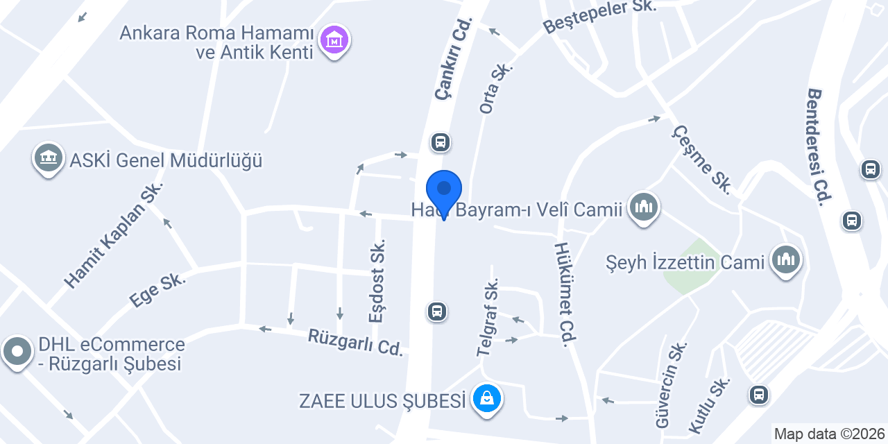 Başkent Kurutemizleme konumu
