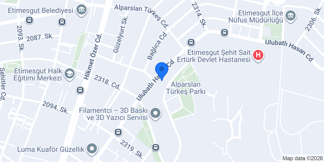 Tatlı Dilimler Pastaneleri konumu