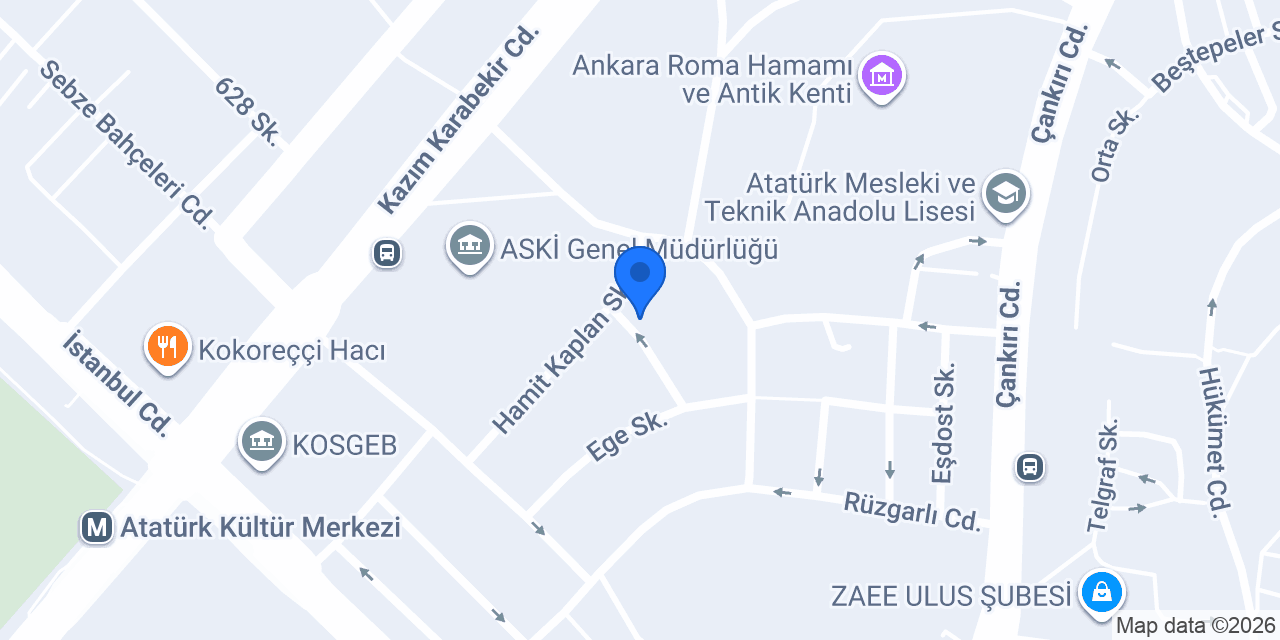 Çanakkale Seramik - Ayhan Kardeşler A.Ş konumu