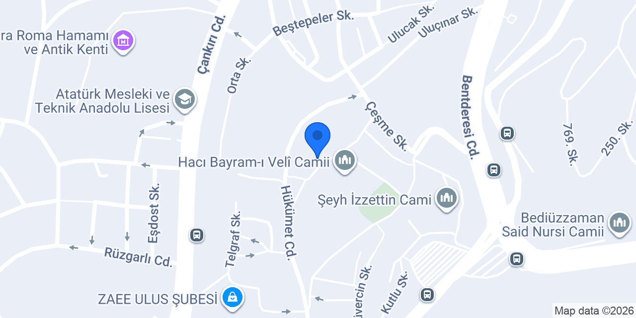 Lozan Otel konumu