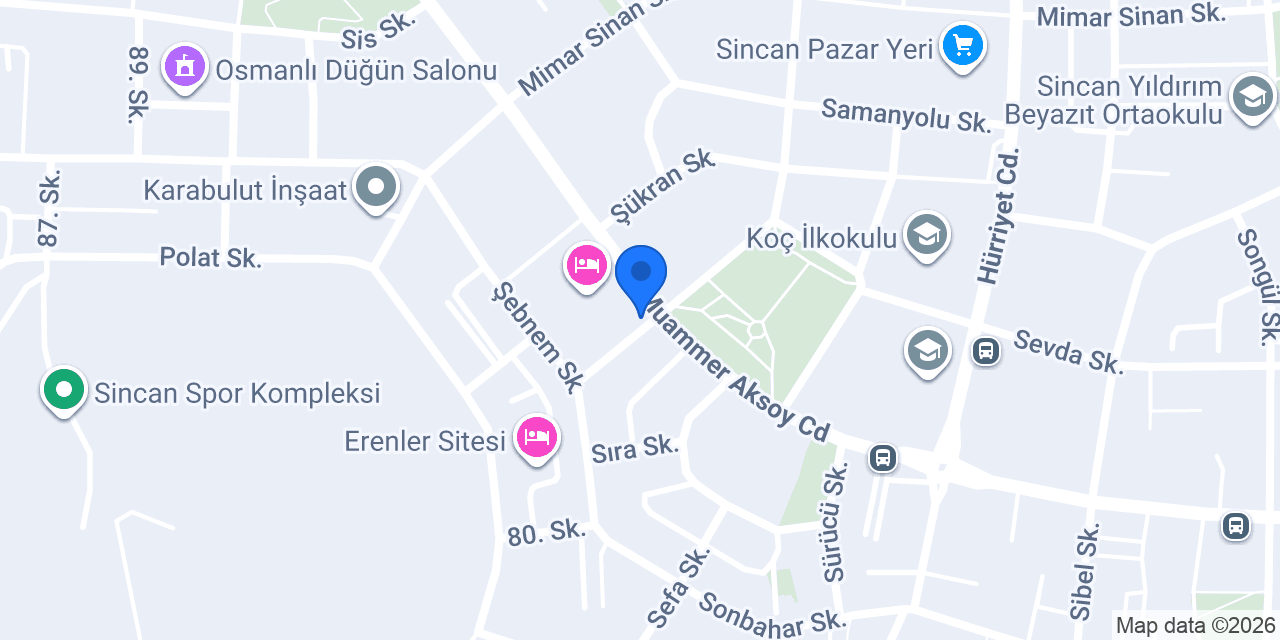 Mosse Erkek Kuaförü konumu