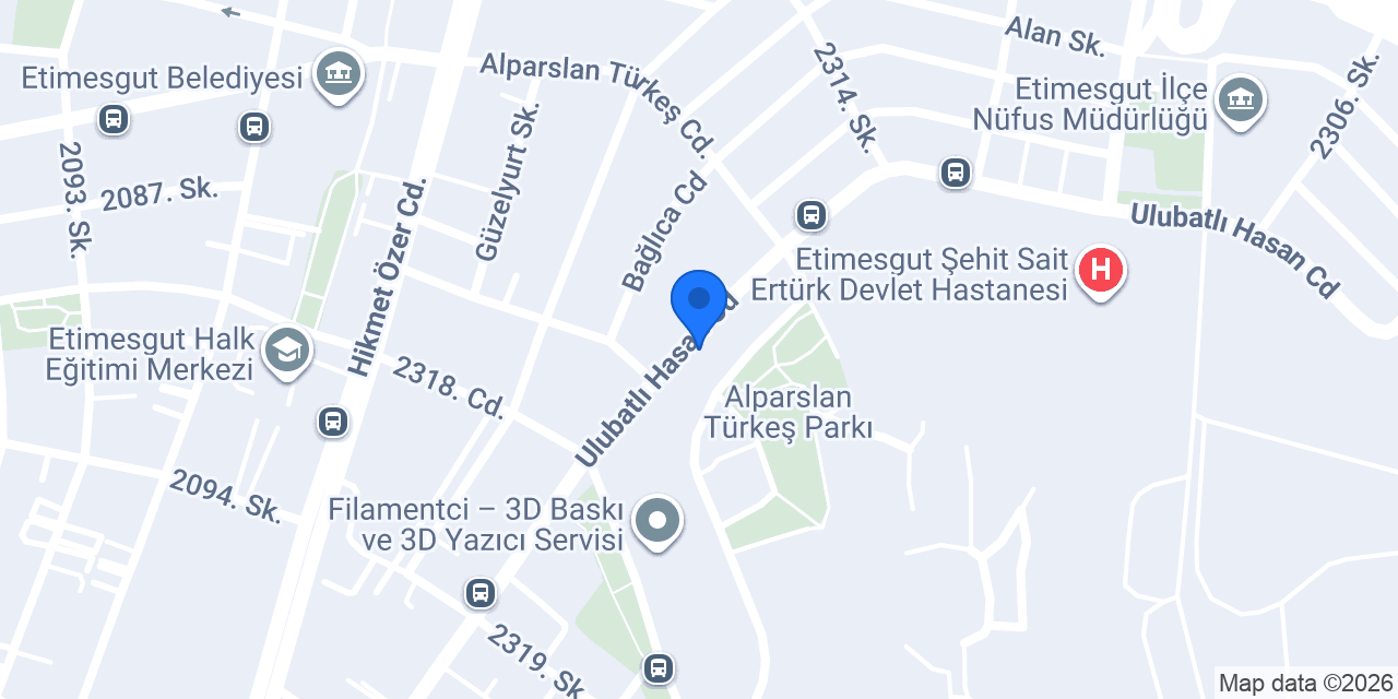 Komagene Etimesgut Ulubatlı Hasan konumu