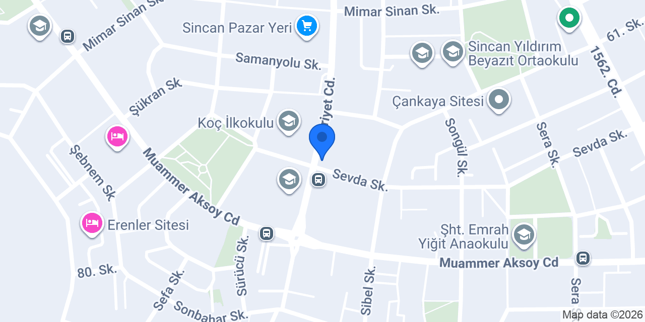 Mutlu Erkek kuaförü konumu