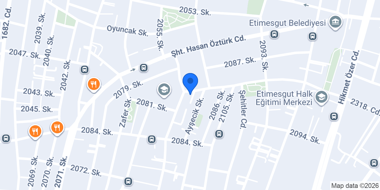 Ergün Market konumu