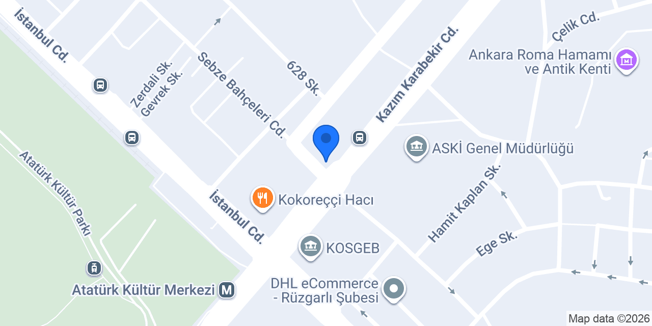 Aytaş Yapı Sistemleri Ltd.Şti. konumu