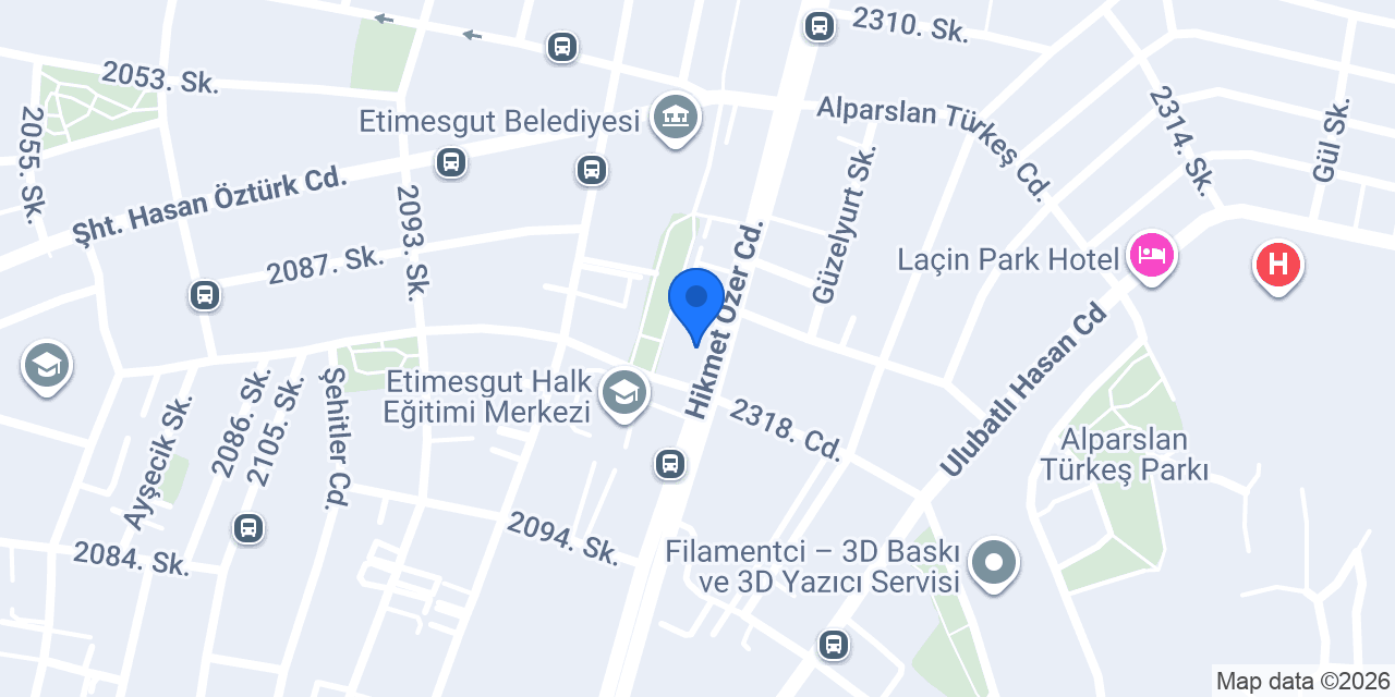 Etimesgut Cadde Eczanesi konumu