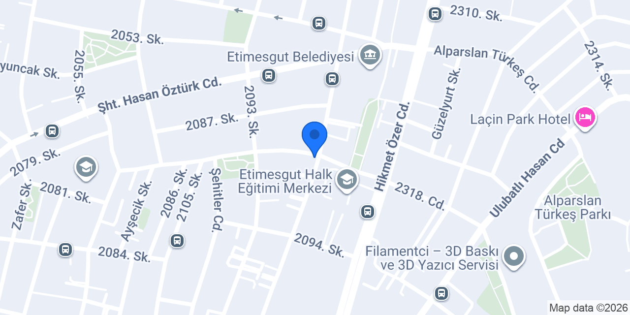 Ankara Etimesgut Perdeci (Beysa Perde Ve Çeyiz ) konumu