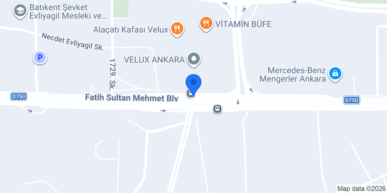 Karikatür Pub Velux konumu