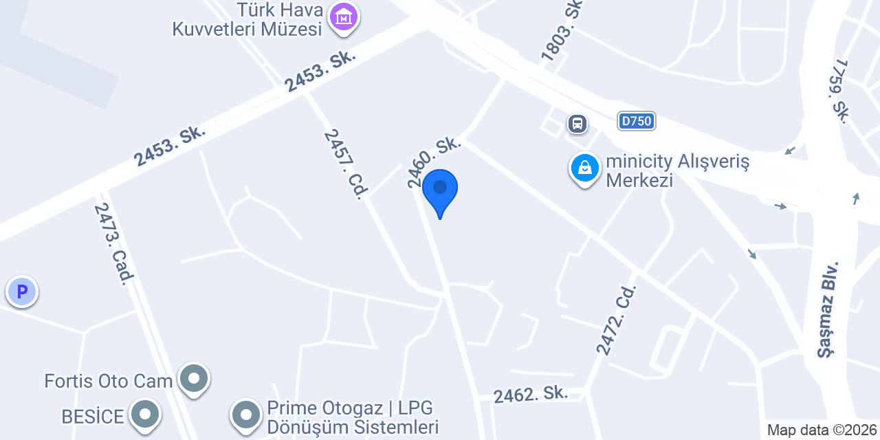 Mapa Petrol - Mobil Madeni Yağ Yetkili Distribütörü konumu
