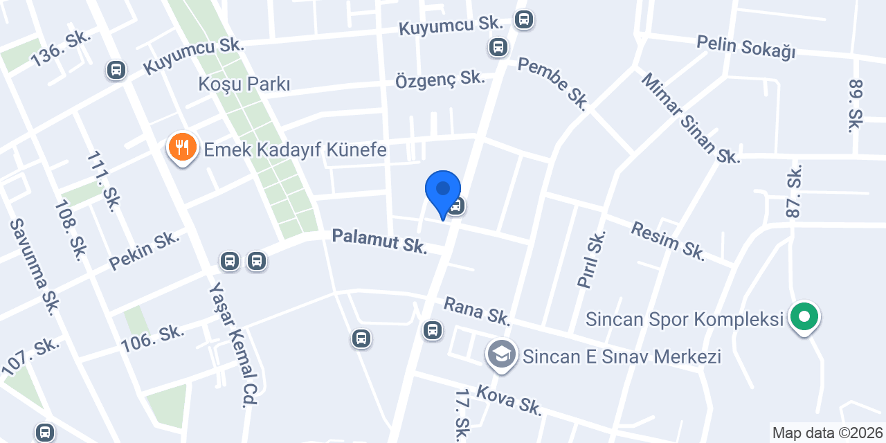 Arden Mobilya Sincan konumu