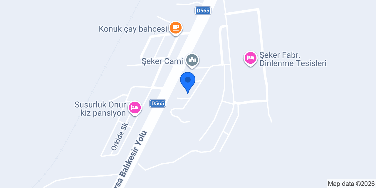 Şeker İlköğretim Okulu konumu