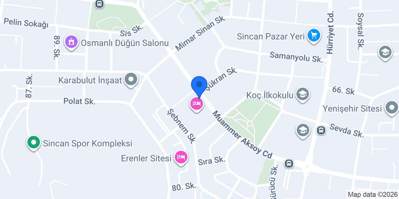 DEFNE MARKET konumu