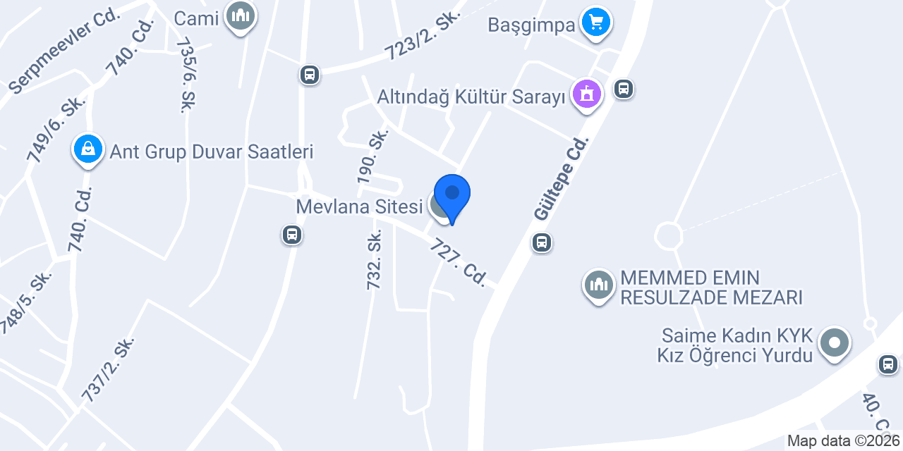 Gültepe Bayii konumu