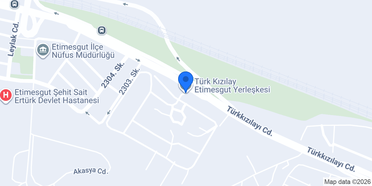 Türk Kızılay Etimesgut Yerleşkesi konumu