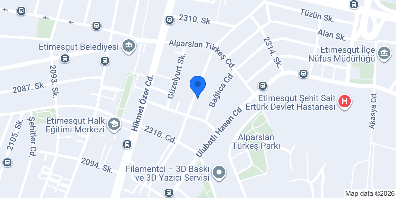 Öz Altınışık Hırdavat konumu
