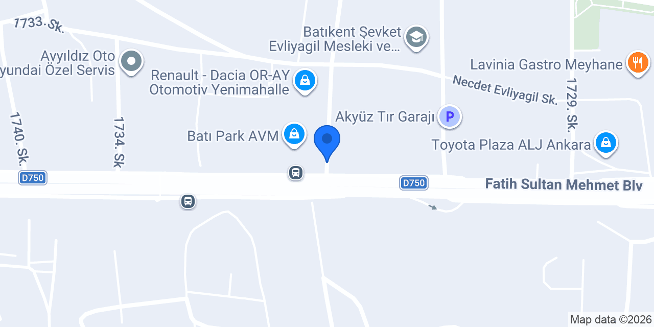 ONUR MOBİLYA konumu