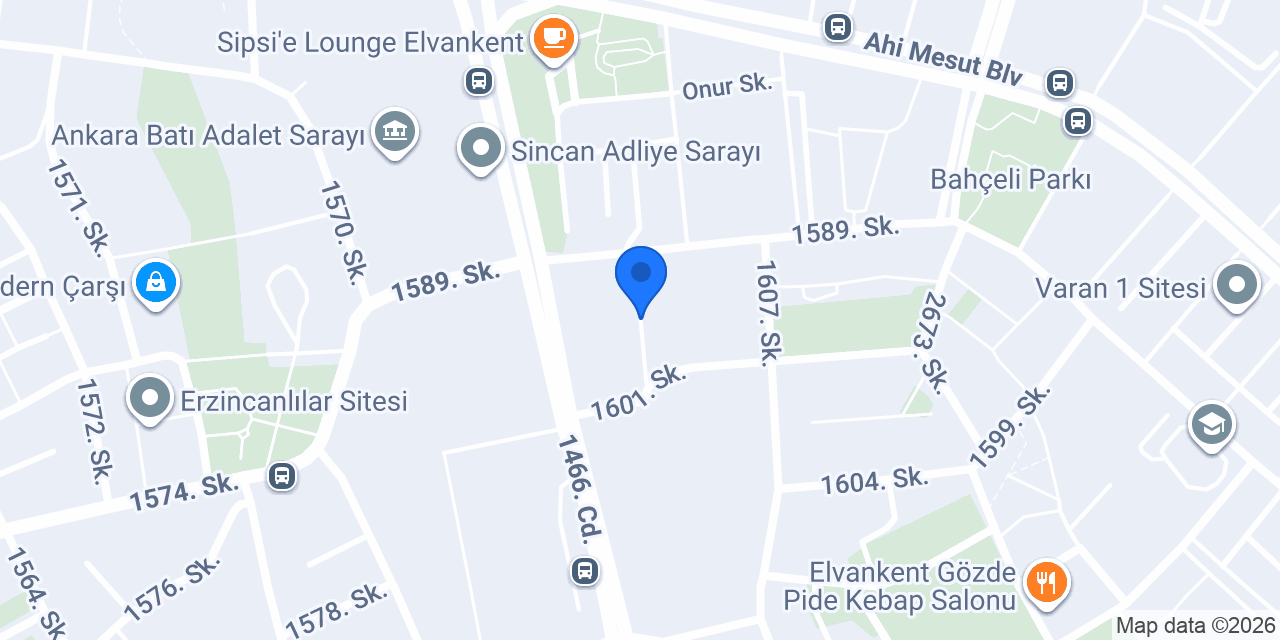 Cajun Box Elvankent konumu