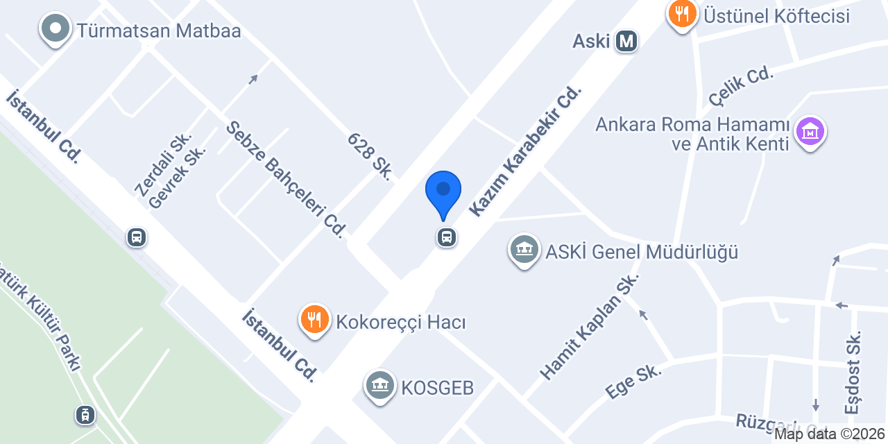 Petrol Ofisi konumu